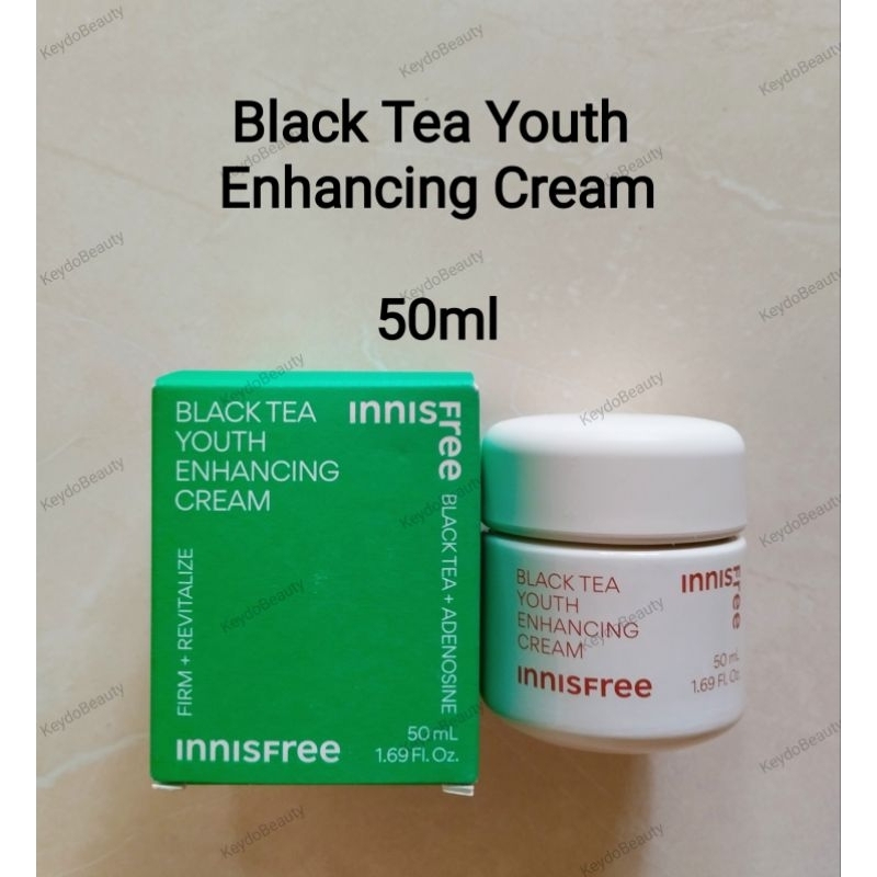 Jual Innisfree Black Tea Youth Enhancing Cream 50ml(Exp 2026/10)(Baru) Shopee Indonesia