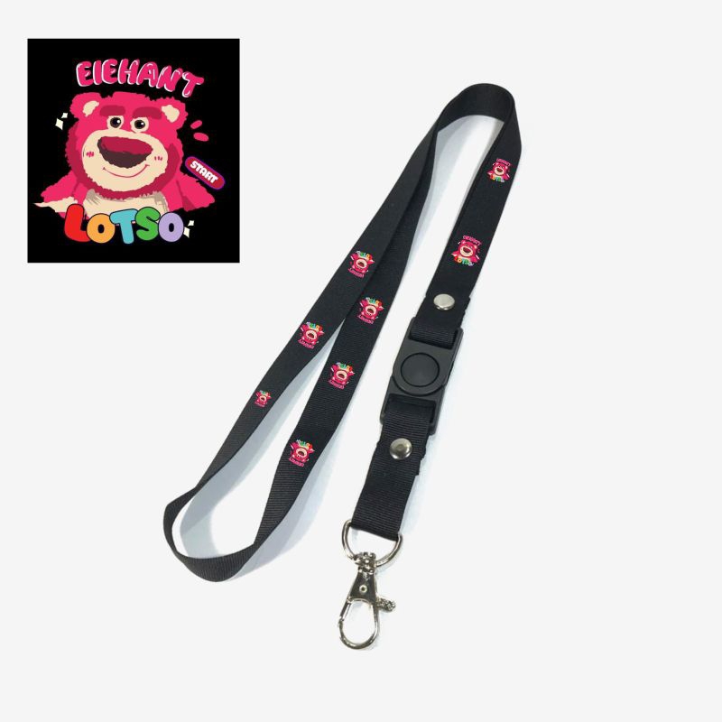 Jual Tali Lanyard LOTSO TOY STORY / Lanyard Hitam Premium lanyard anime ...