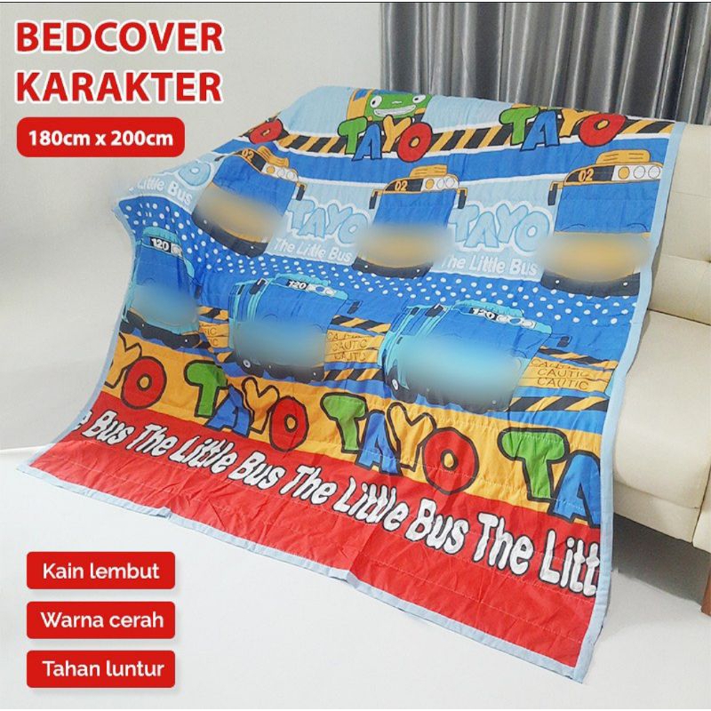 Jual Selimut Bedcover Anak / Selimut Anak Katun / Selimut anak cantik import / selimut bedcover