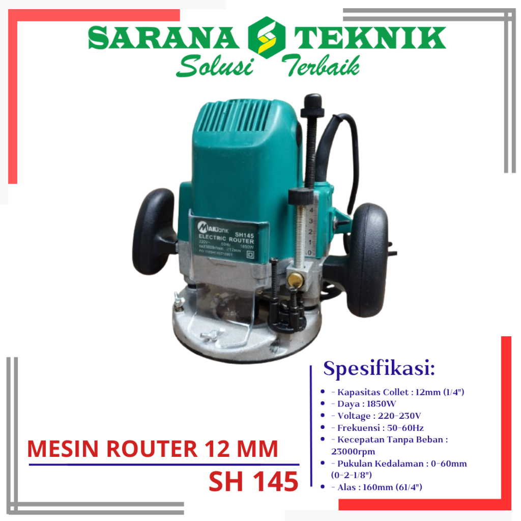 Jual MAILTANK Mesin Router SH145 12mm Profil Kayu BESAR | Shopee Indonesia