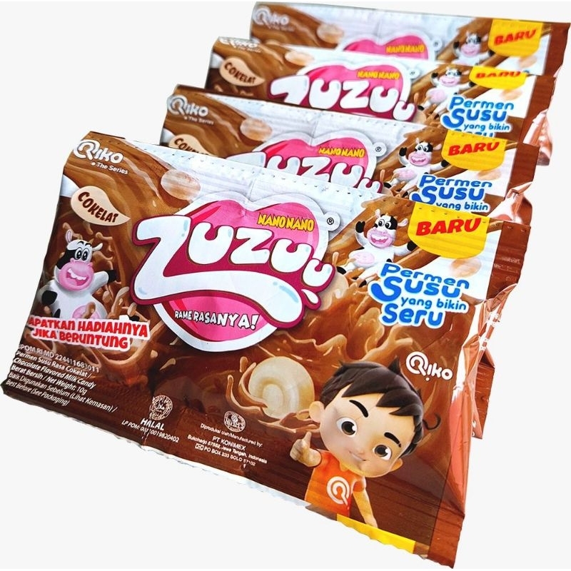 Jual zuzuu permen susu kalsium 1 renteng isi 10 sachet | Shopee Indonesia