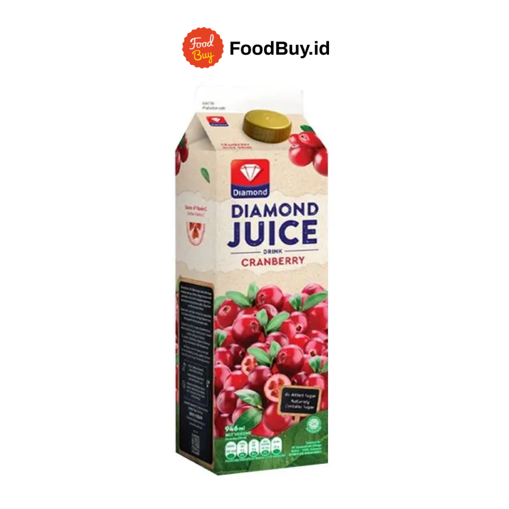Jual Diamond Juice Drink Cranberry 946 ml | Shopee Indonesia