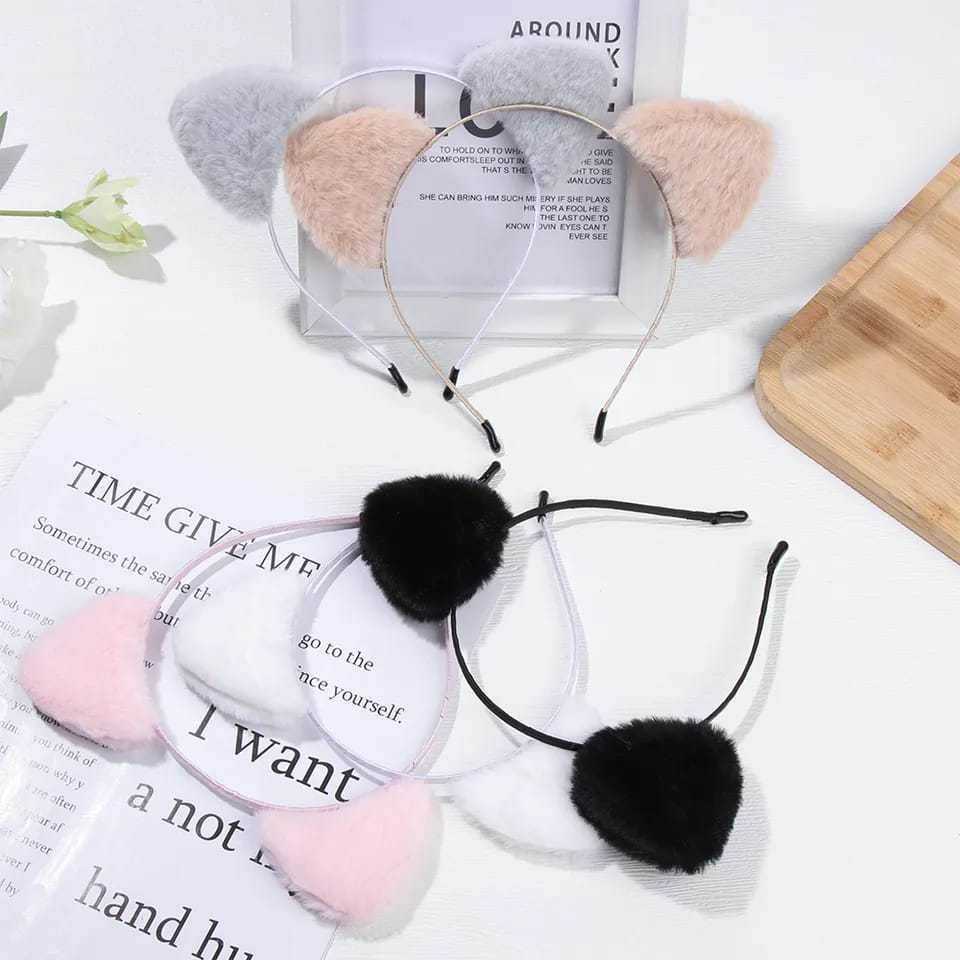 Jual V2 - Bando Rambut Kucing Lucu Dan Cantik Korean Style Anak Dan ...