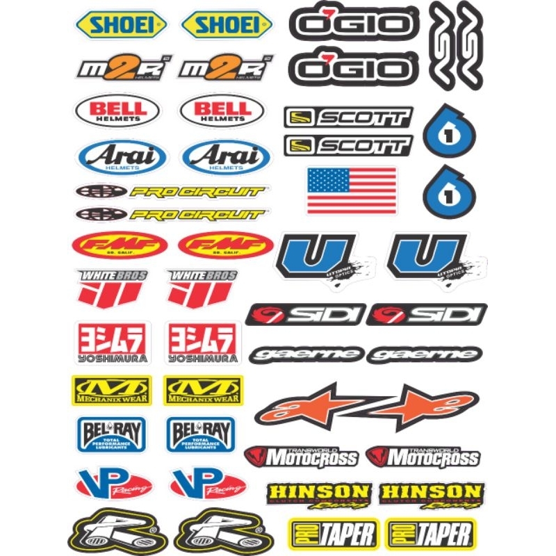 Jual STIKER RACING & CUSTOM A3 | Shopee Indonesia