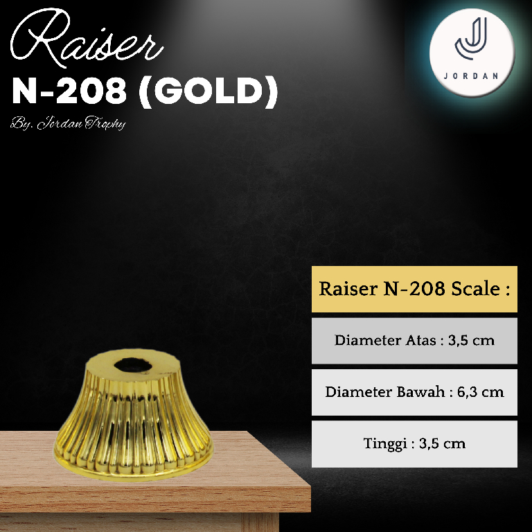 Jual Reser / Raiser Piala, Trophy Ukuran N-208, Jordan Trophy (12 pcs ...