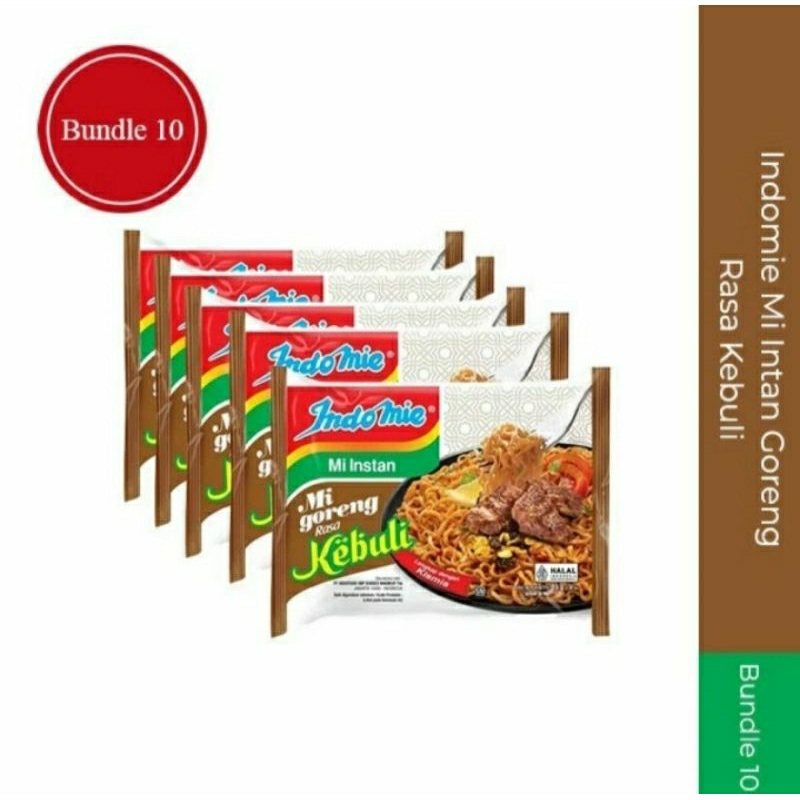 Jual 10 Pcs - Indomie Goreng Rasa Kebuli | Shopee Indonesia