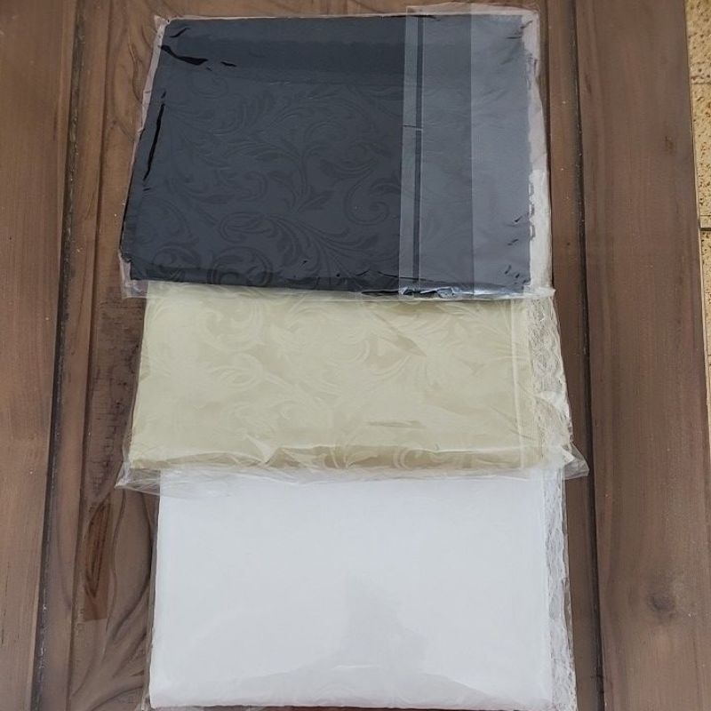 Jual Taplak / Seprah Hidang / Sufrah / Sofrah bahan Emboss ukuran 3 m x ...