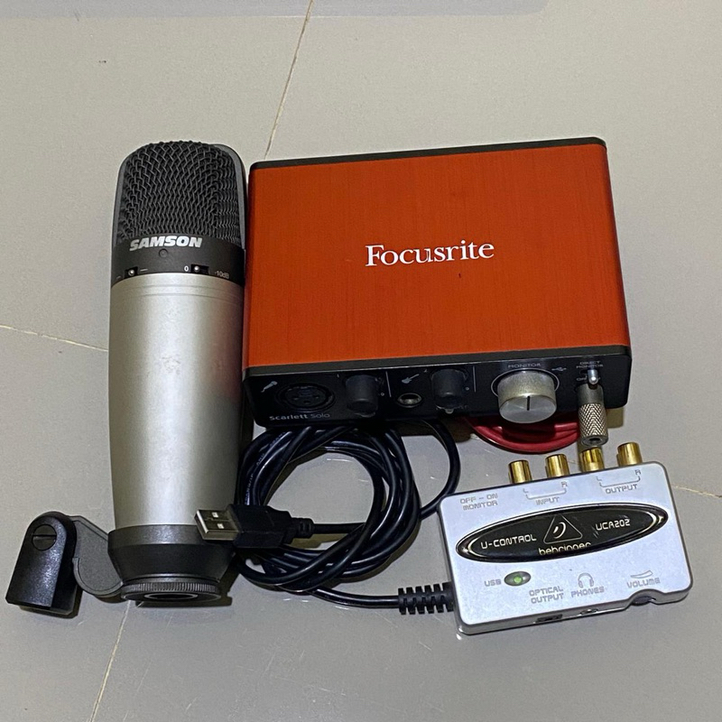 Jual soundcard dan mic condensor | Shopee Indonesia