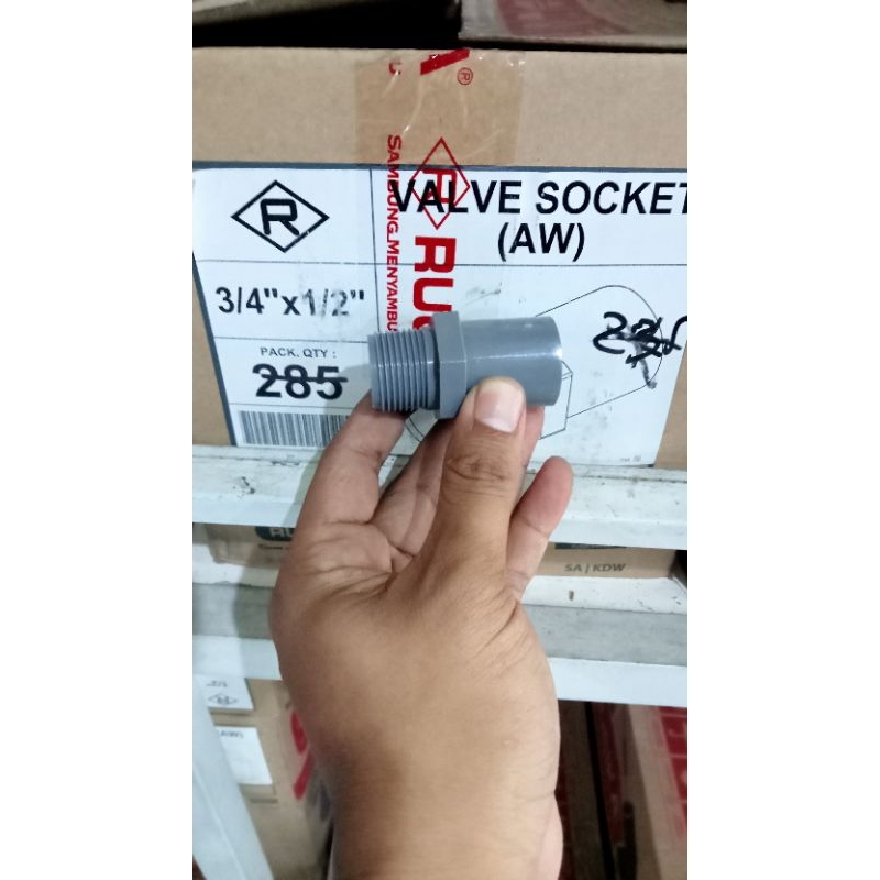 Jual VALVE SOCKET AW 3/4