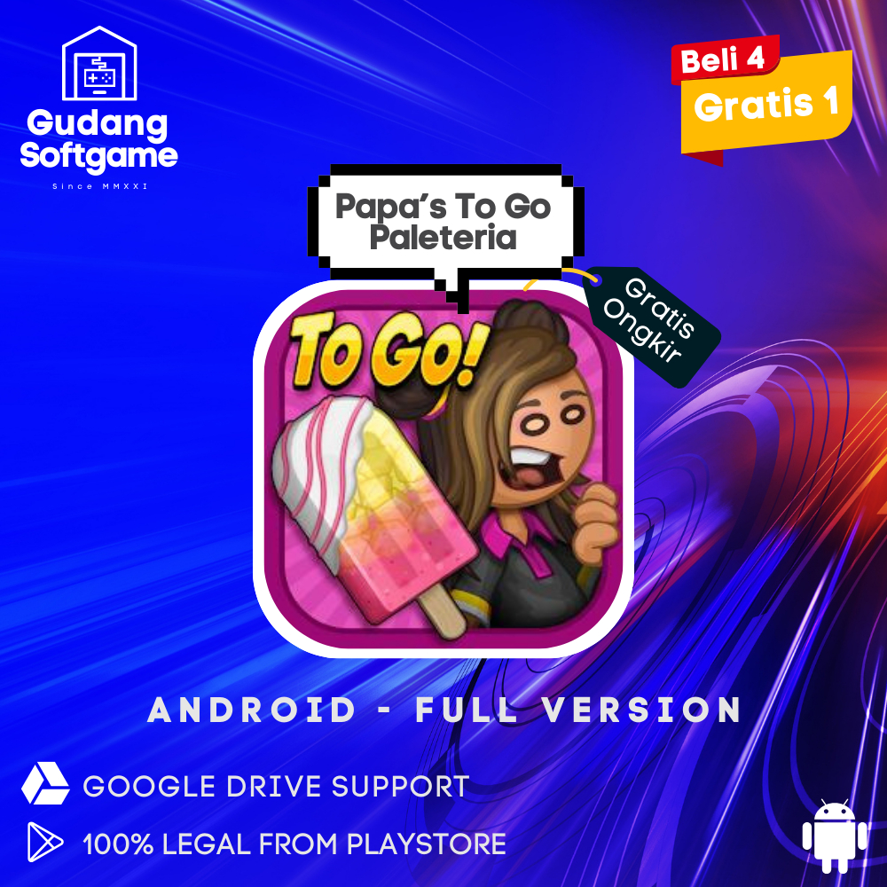 Jual Papa #39 s To Go Paleteria Game Premium Android Simulator APK / OBB