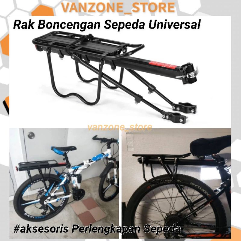 Jual Boncengan Universal Belakang Sepeda Bisa disetel Luggage Carrier ...