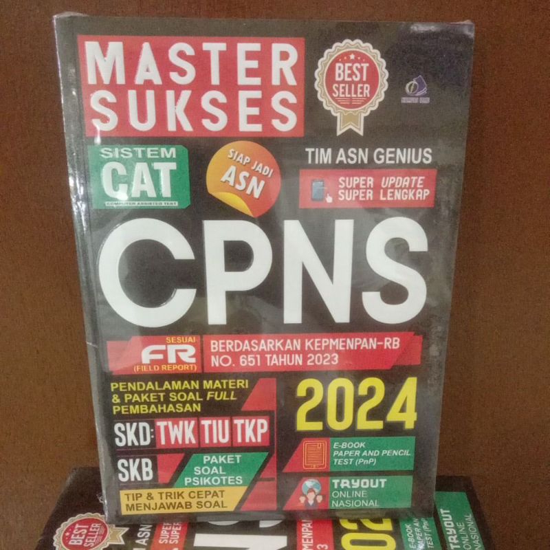 Jual Master Sukses Sistem Cat CPNS 2024 Skd Twk Tiu TKP SKB Original ...