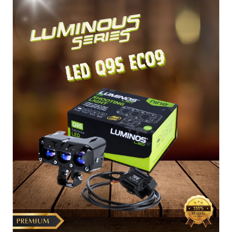 Jual Lampu LED Tembak LUMINOS Q9S Projector laser | Shopee Indonesia