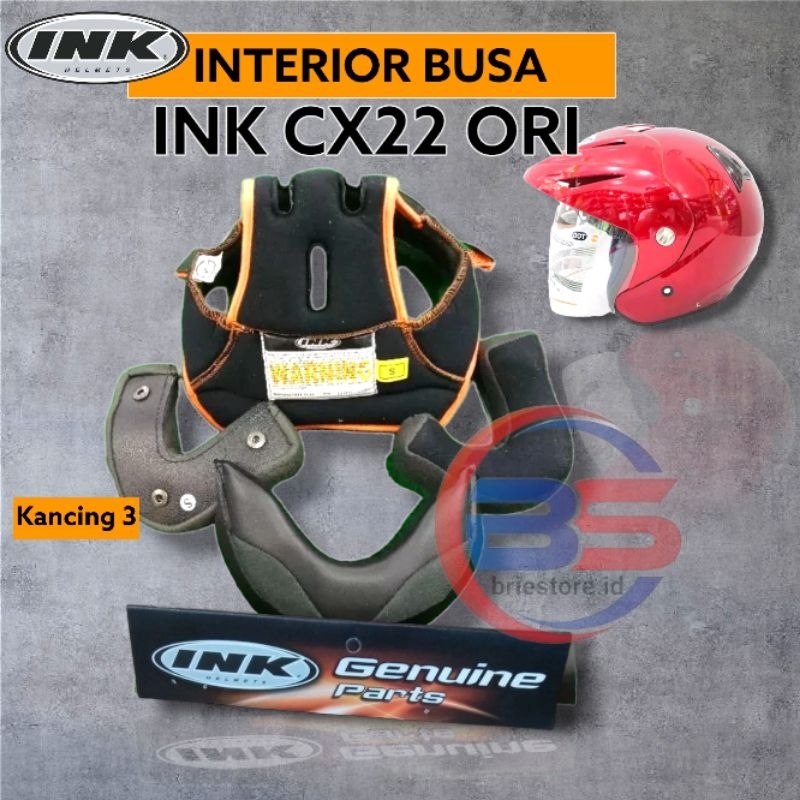 Jual Busa ORI ink cx22 / interior spon Daleman helm ink cx 22 original ...