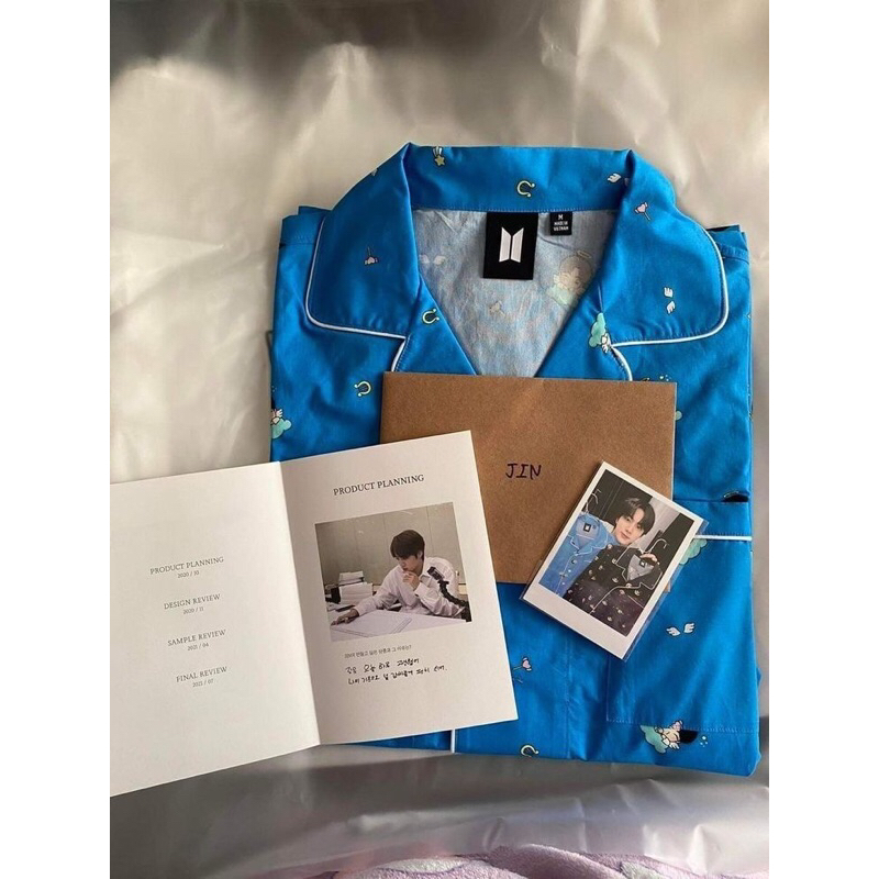 Jual PAJAMAS JIN BTS OFFiCIAL | Shopee Indonesia