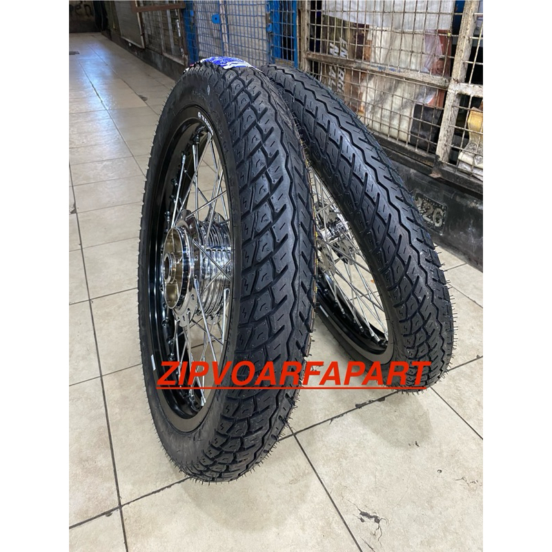 Jual PAKET BAN SET RX KING RING 18 VELG TK RACING TROMOL RX KING CROME ...