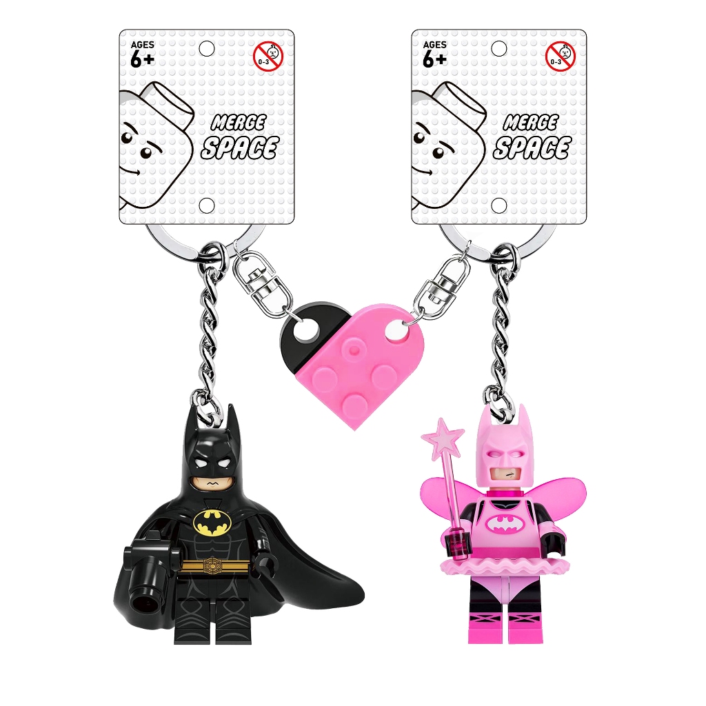 Jual Merge Matching Lego Keychains Batman & Fairy Batman | Shopee Indonesia