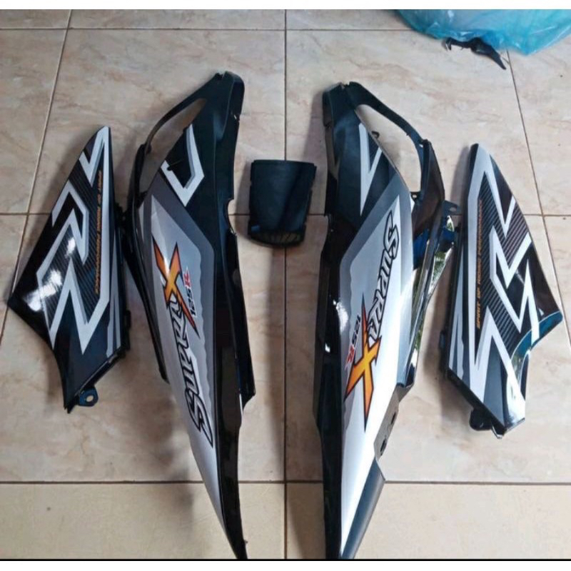 Jual cover bodi belakang honda supra x 125 lama supra x 125 new