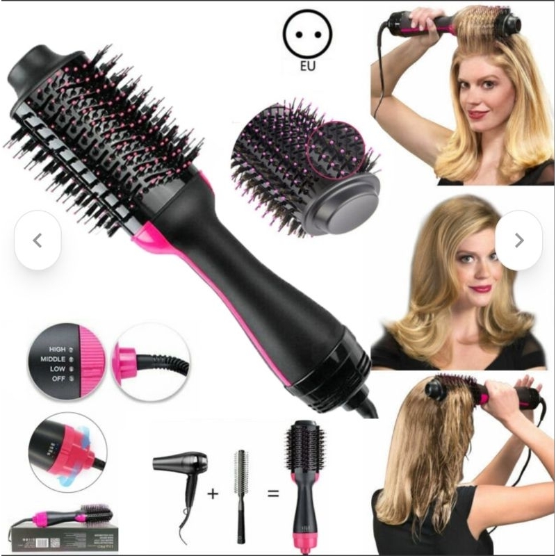 Jual Oloey Sisir Rambut Hair Dryer Rambut 2in1 I volume Curter Comb ...