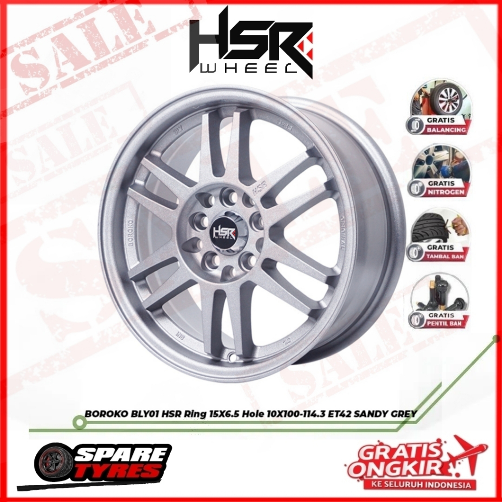 Jual Velg mobil granmax, innova, ertiga, xl7, sienta ring 15 pelak ...