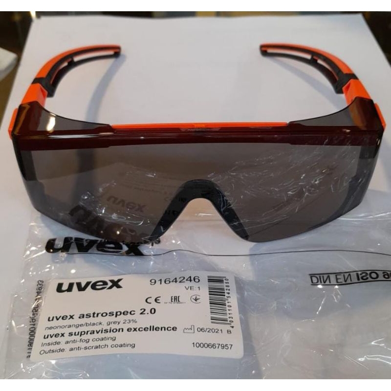 Jual KACAMATA SAFETY ASTROSPEC 2.0 SAFETY GLASSES (UVEX) | Shopee Indonesia