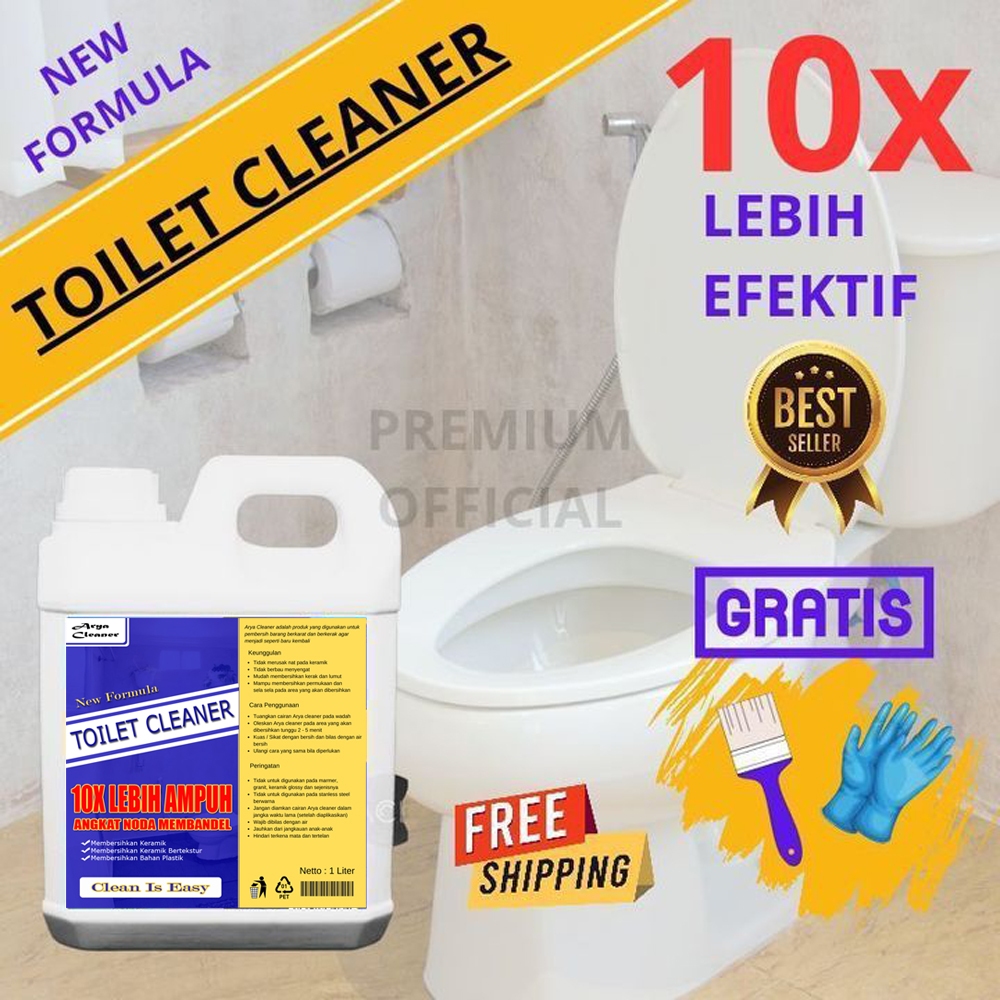 Jual TOILET CLEANER PEMBERSIH NODA MEMBANDEL PADA LANTAI KAMAR MANDI