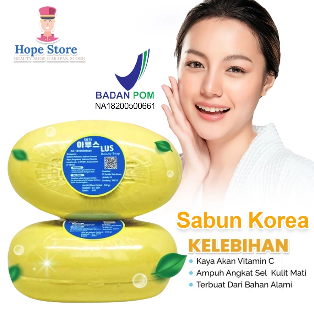 Hope Store - Sabun Korea / Sabun Pemutih Badan Dan Wajah / Sabun Pemutih Badan | AutoStock