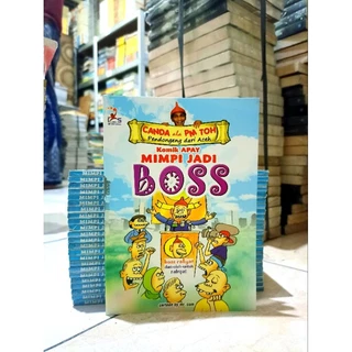 ( PROMO BUKU MURAH ORIGINAL ) BUKU HUMOR / MIMPI JADI BOSS / PM TOH / BEST SELLER / CANDA ALA PM TOH PENDONGEN DARI ACEH / KOMIK APAY