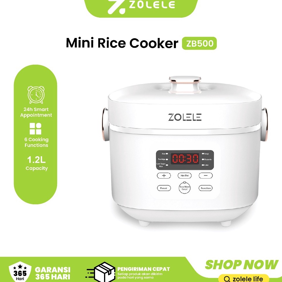 Jual Rekomendasi ZOLELE Smart Rice Cooker Micro Digital Besar 12L
