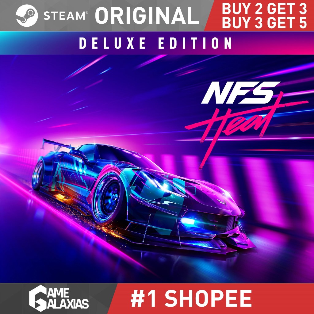 Jual Nfs Heat Need For Speed Heat Deluxe Edition Pc Original Shopee Indonesia