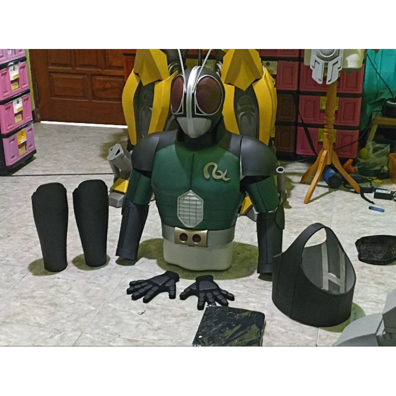 Jual Kostum Kamen Rider Black RX | Shopee Indonesia
