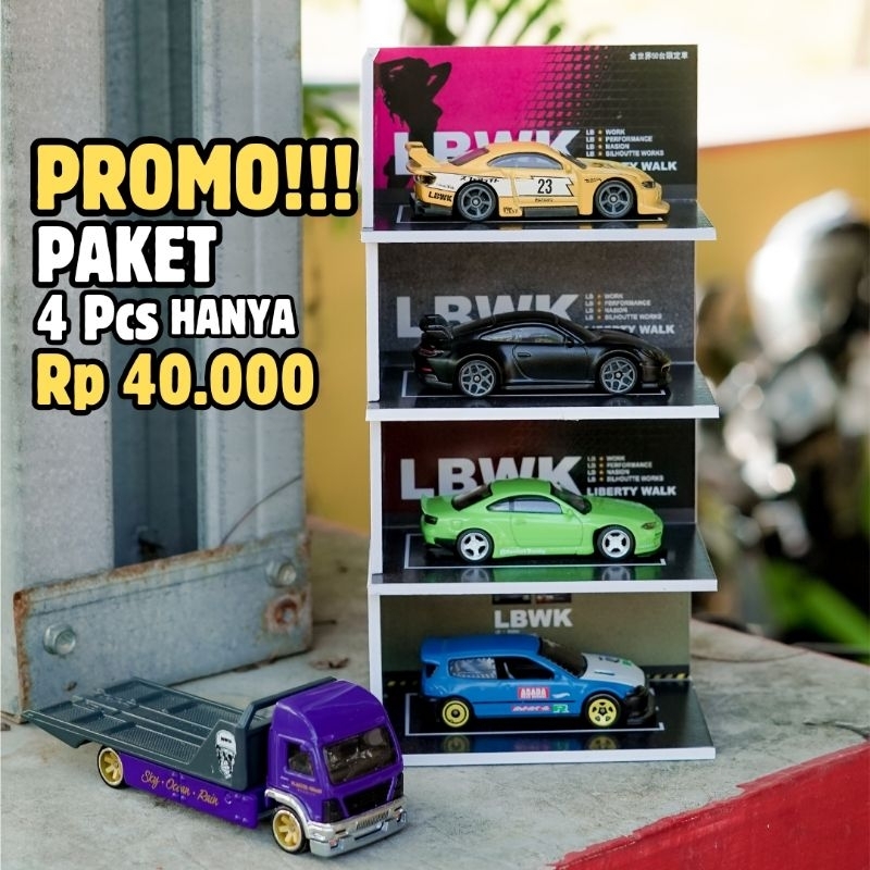 Jual DIORAMA LBWK HOTWHEELS Skala 1:64 Sangat Cocok dijadikan tempat ...