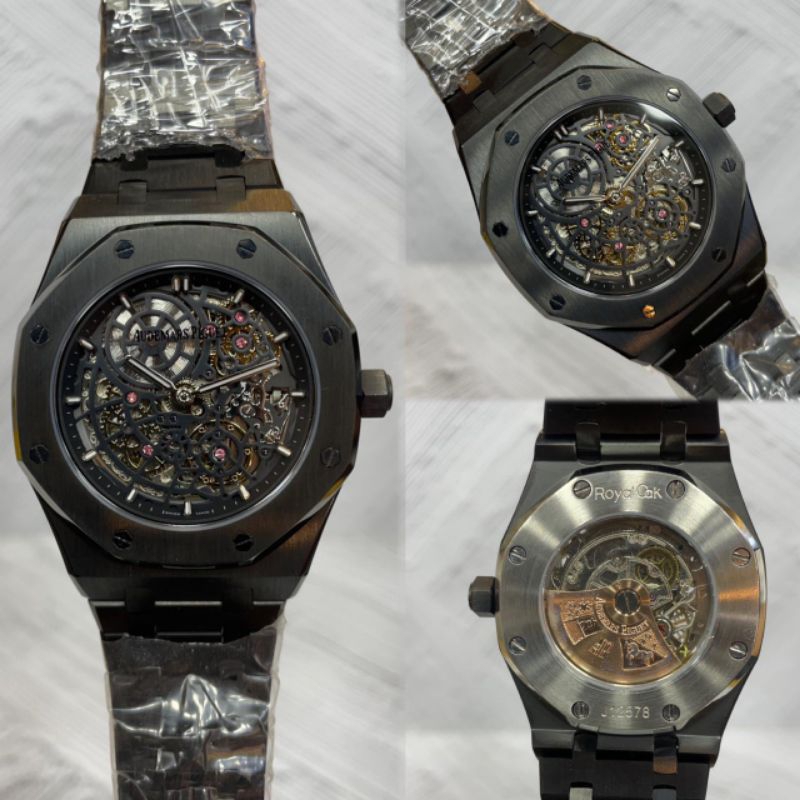 Jual JAM TANGAN PRIA COWOK AP SKELETON/TRANSPARAN PREMIUM GRADE JAPAN ...