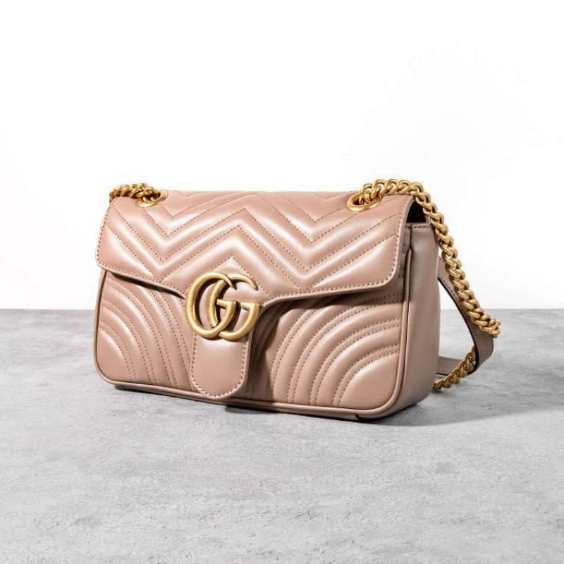 Jual Original Gucci GG Marmont Small Flap Shoulder Bag Shopee