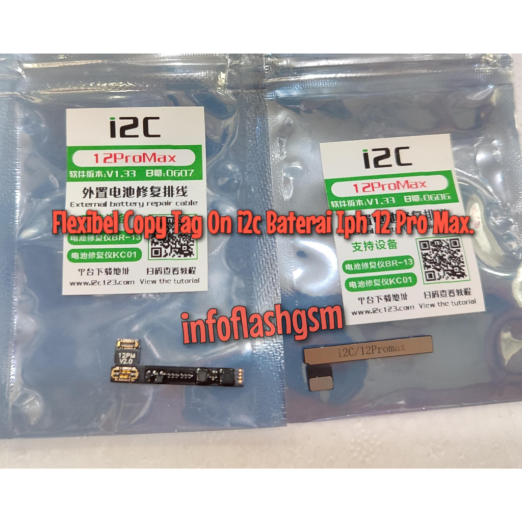 Jual Flexibel Flexible Copy Tag On i2c Baterai Handphone IP IPH 11 12 ...
