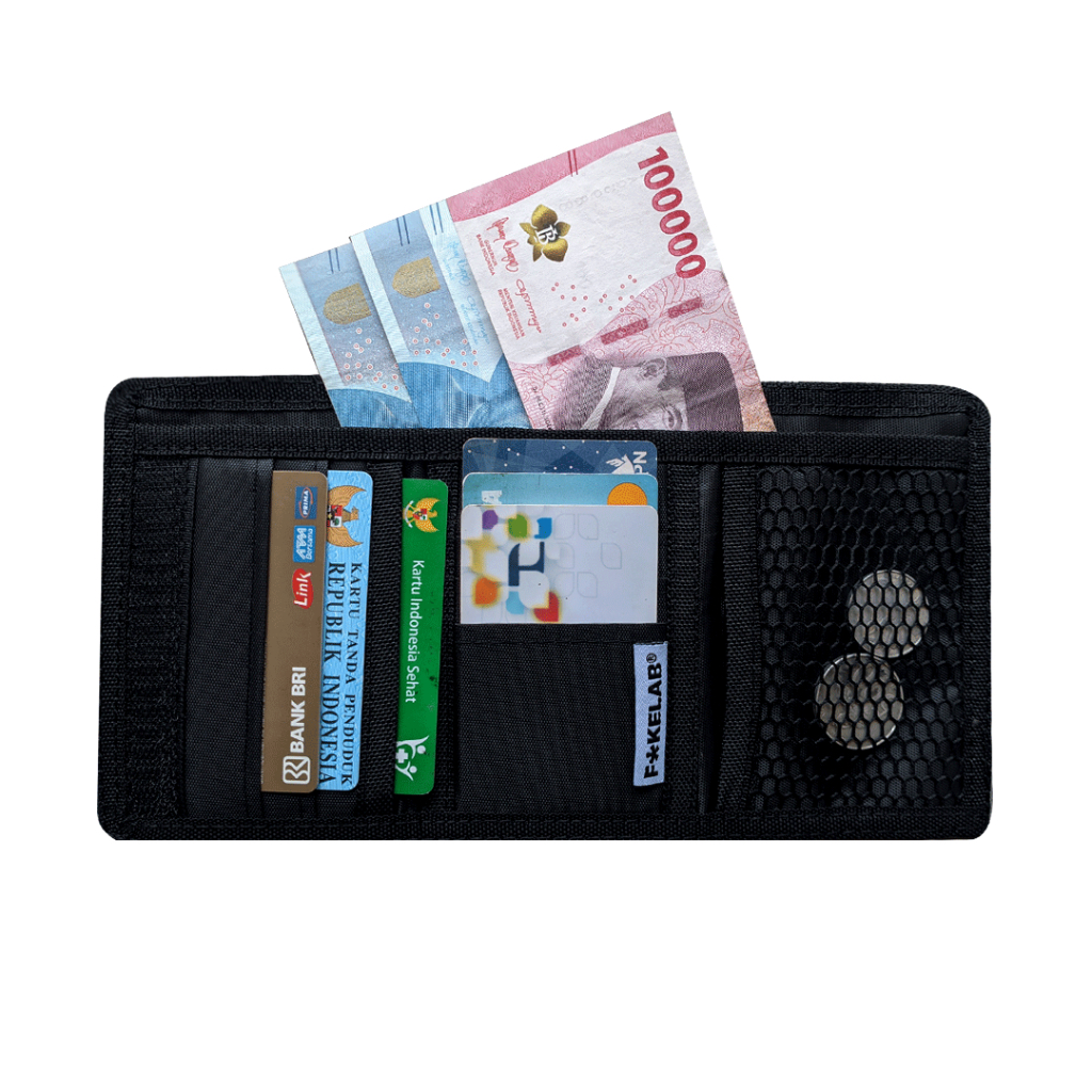 Jual Fakelab Dompet Wavy Checkered Lipat Trifold Velcro / Slipped ...
