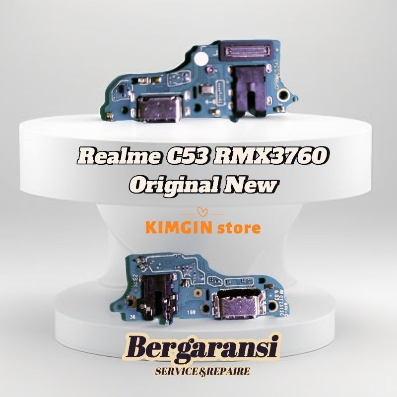 Jual Konektor Cas Papan Konektor Cas Mic Realme C53 Rmx3760 Original ...