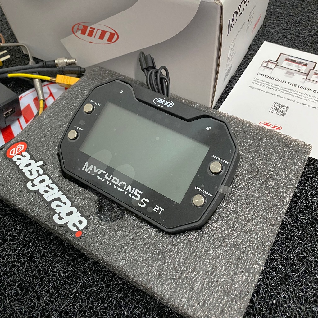 Jual Mychron 5S 2T / Speedometer Digital AIM Mychron 5S 2T ori Made in ...
