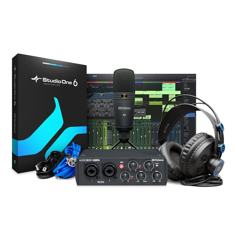 Jual Presonus AUDIOBOX USB96 25th Studio Audio Interface Pack | Shopee ...