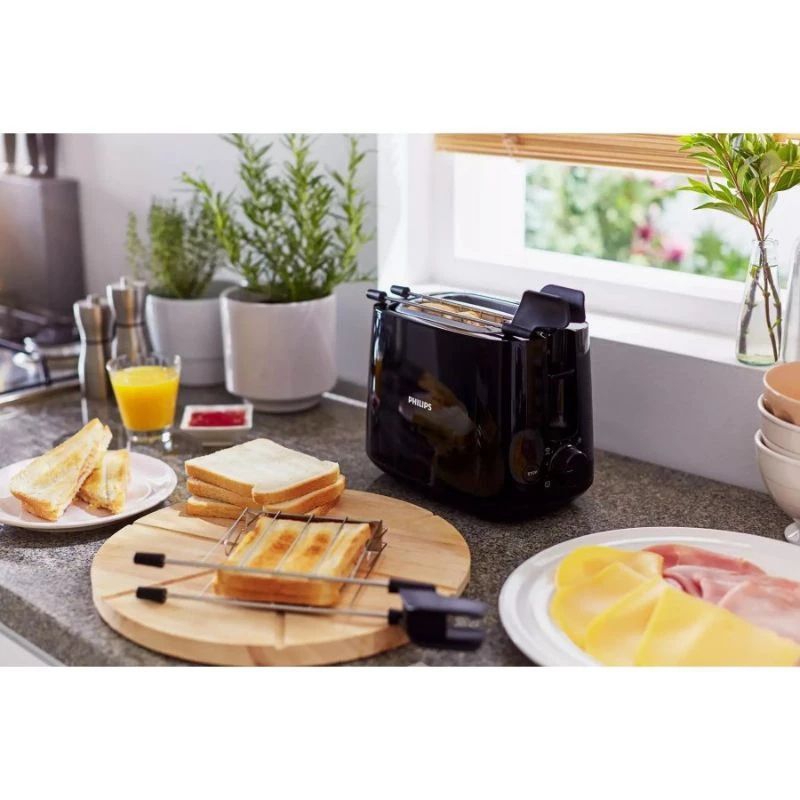 Jual PHILIPS Toaster Pemanggang Roti With Sandwich Rack 3000 Series HD ...