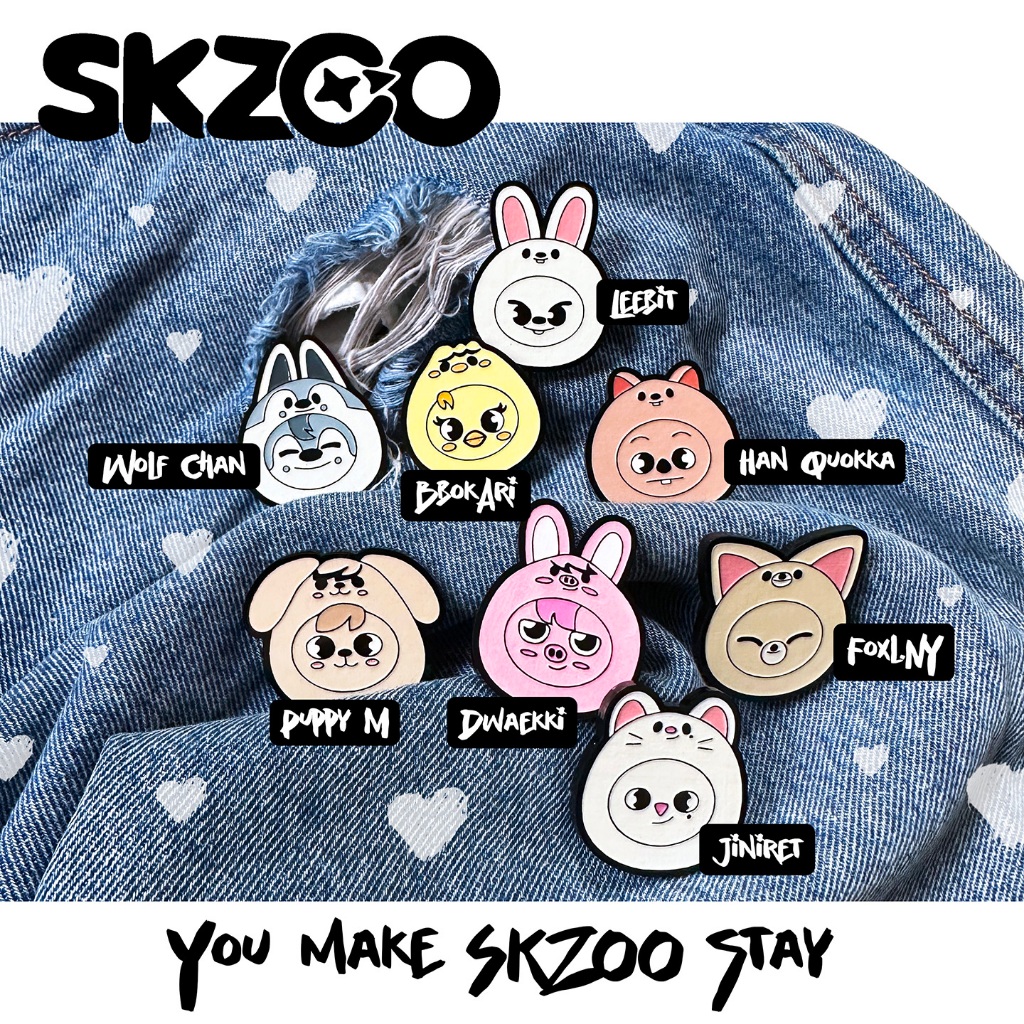 Jual [LAB] Stray Kids SKZOO - Pin / Badge | Shopee Indonesia