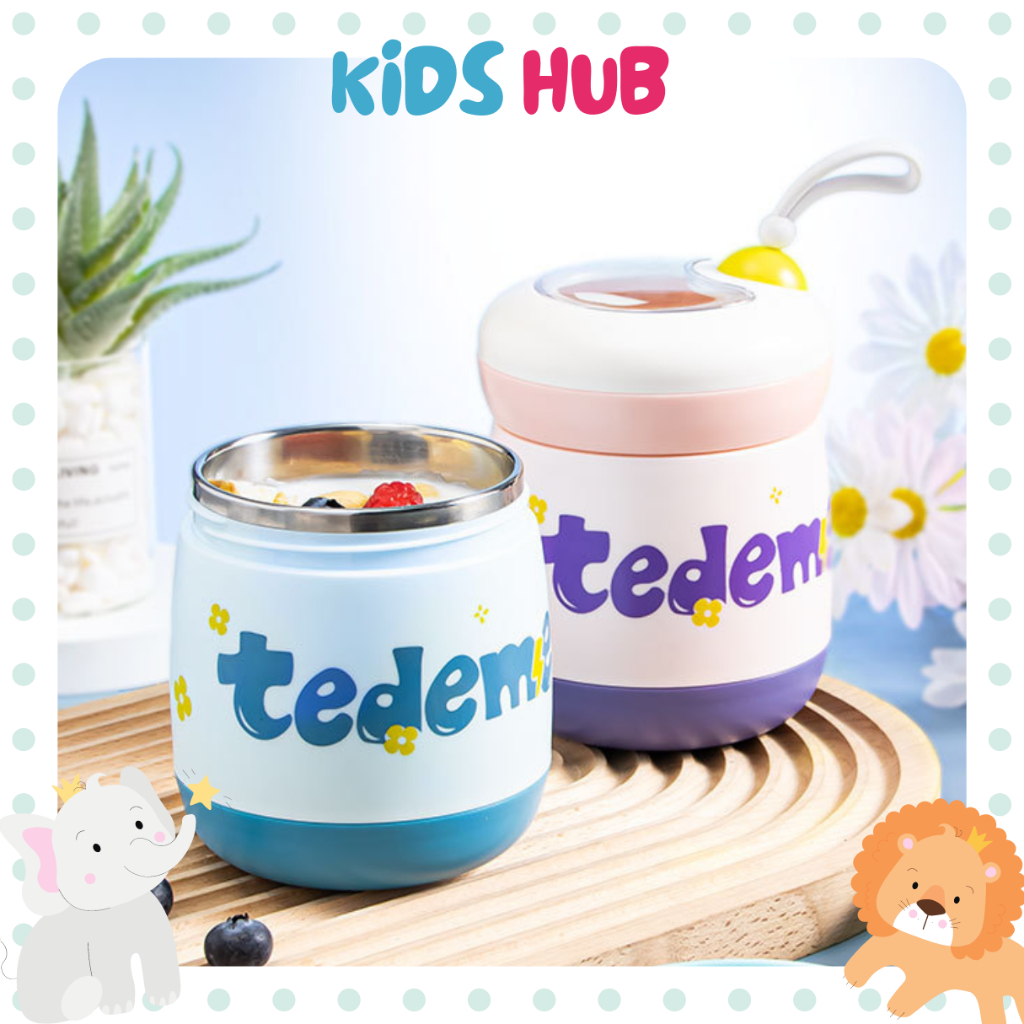 Jual Soup Cup Stainless Steel 304 Tedemei Tempat Sup Lunch Box 530 ml Shopee Indonesia