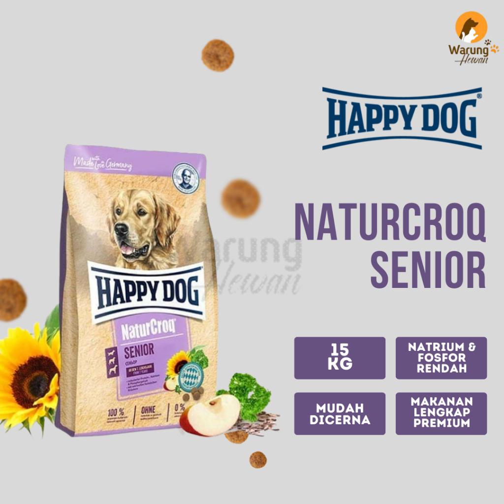 Happy Dog NaturCroq Senior 2 X 15 Kg – Trockenfutter Für ältere Hunde