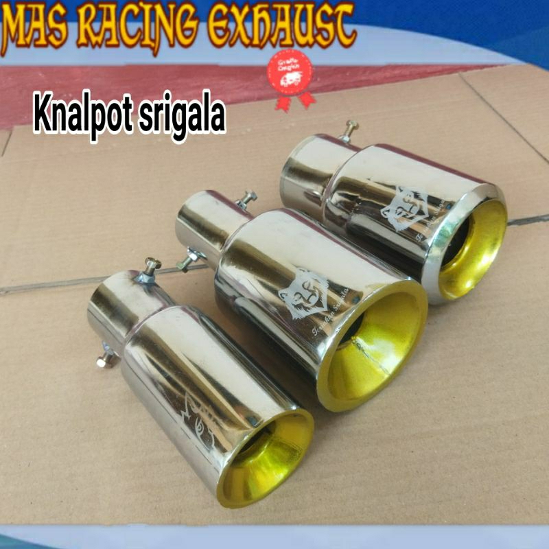 Jual Knalpot Serigala Srigala Model Baud Bensin Solar Granmax Luxio