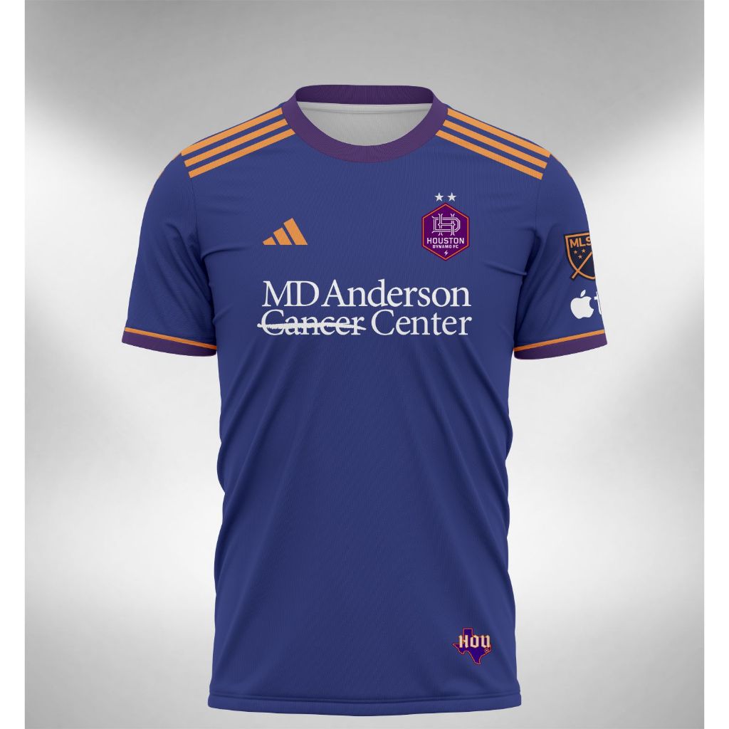 Jual Jersey Houston Dynamo Away 2024 2025 MLS Shopee Indonesia