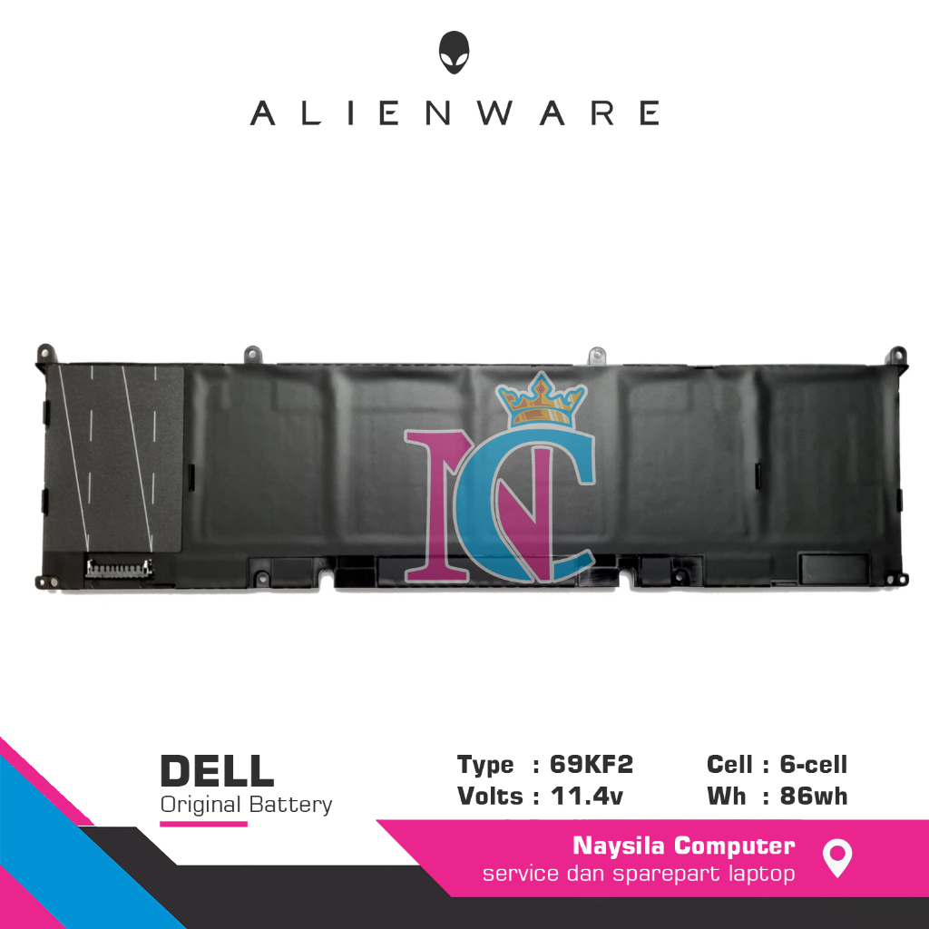 Jual Baterai Battery Original Dell XPS 15 9500 9510, Precision 5550 ...