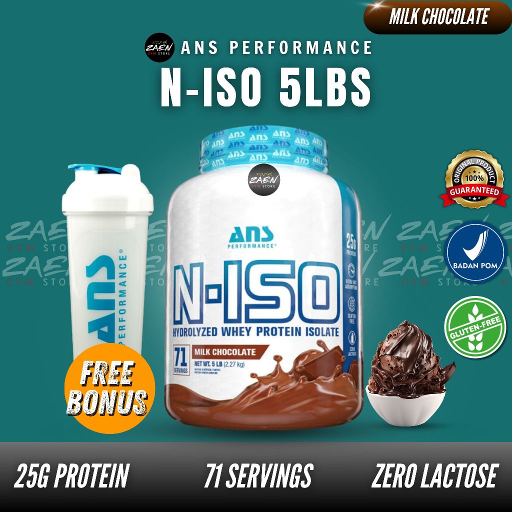 Jual ANS Performance N-Iso 5 Lbs Hydrolized Whey Protein Isolate ANS N ...