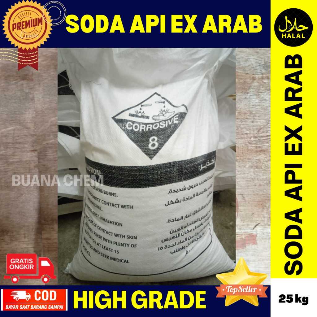 Jual Soda api 25 kg / Caustic Soda Flakes Asahi 25 kg | Shopee Indonesia