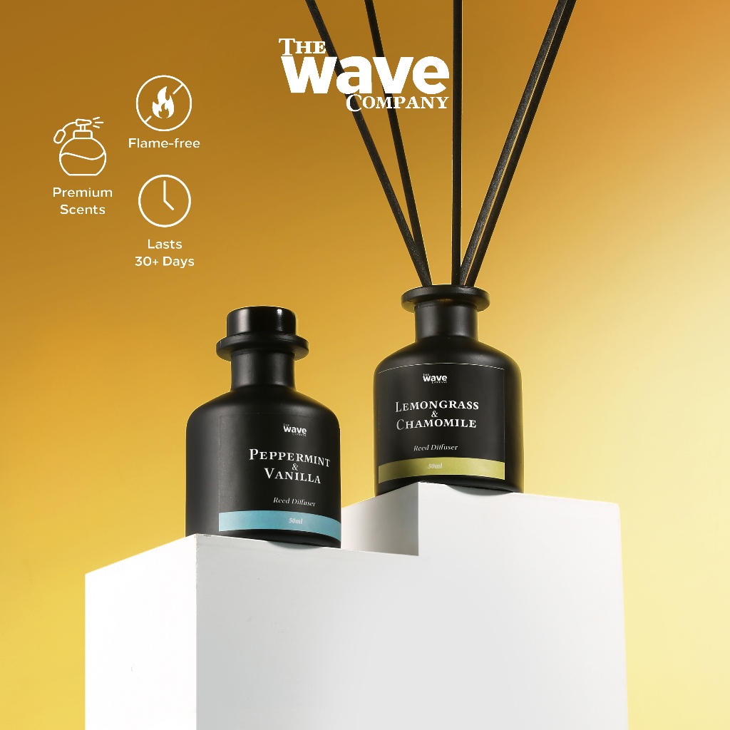 Jual The Wave Company - Reed Diffuser (50ml) | Shopee Indonesia