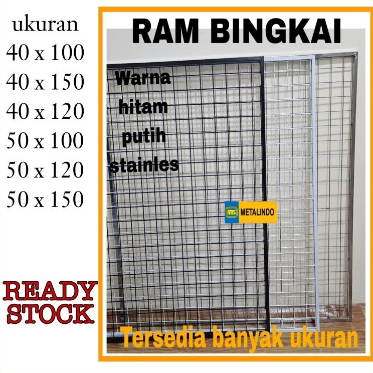 Jual Murah Khusus Jaring ram bingkai besi tebal ukuran sedang Kawat ...